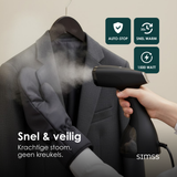 SIMSS® Elegance - Handstomer - 300ML - 1500W | Zwart