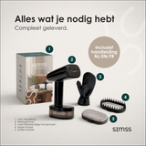 SIMSS® Edge – Handstomer – 250ML – 1600W | Zwart