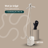 SIMSS® Prestige Max – Verticale Kledingstomer – 4L – 2200W | Beige