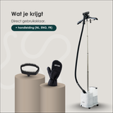 SIMSS® Prestige Max – Verticale Kledingstomer – 4L – 2200W | Marmer