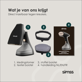 SIMSS® Fold – Handstomer – 260ML – 1800W | Zwart
