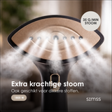 SIMSS® Elegance Pro - Handstomer - 300ML - 1800W | Zwart