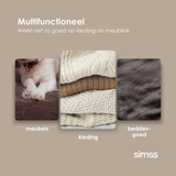 SIMSS® 2-in-1 Pluizenverwijderaar – Voor Kleding & Interieur