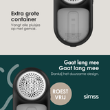 SIMSS® 2-in-1 Pluizenverwijderaar – Voor Kleding & Interieur