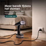 SIMSS® Edge – Handstomer – 250ML – 1600W | Zwart