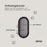 SIMSS® 2-in-1 Pluizenverwijderaar – Voor Kleding & Interieur