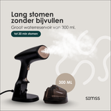 SIMSS® Elegance Pro - Handstomer - 300ML - 1800W | Zwart