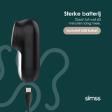 SIMSS® 2-in-1 Pluizenverwijderaar – Voor Kleding & Interieur